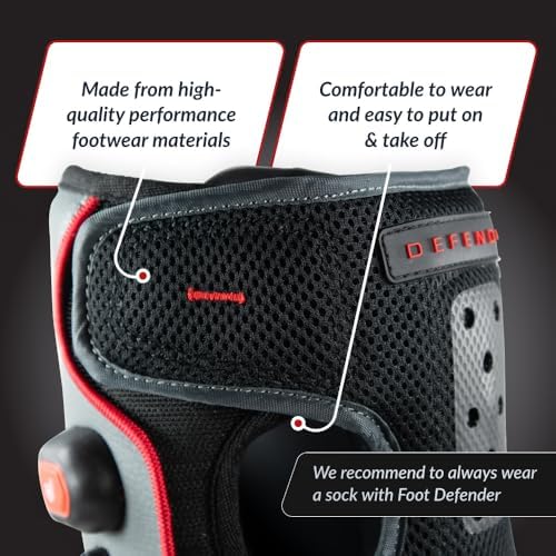 Image of Foot Defender Protective Boot for Foot Wounds Designed to Offload Pressure and Help Diabetic Foot Ulcers Heal Faster (Small)