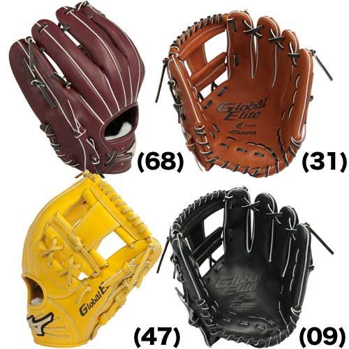 Amazon | ミズノ グローバルエリート 硬式 野球用 グラブ 内野手用 右