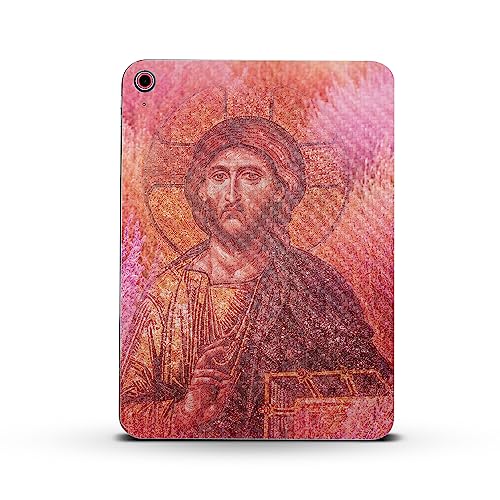 Image of MightySkins Carbon Fiber Skin Compatible with Apple iPad 10.9 inch 10th Gen (2022) Full Wrap Kit - Holy Lavendar | Protective, Durable Textured Carbon Fiber Finish | Easy to Apply | Made in the USA