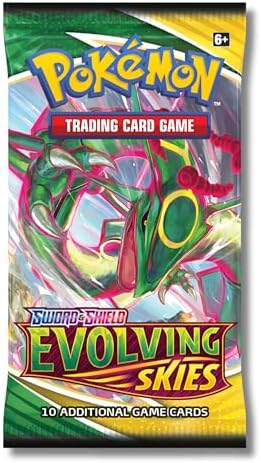 Pokemon Sword & Shield Evolving Skies Booster Pack | Rayquaza