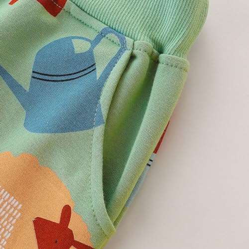 Pantalones de algodón para niños con diseño de chándal suave y elástico 190 5