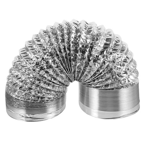 Gaine alu isolante KOMBIUDA flexible pour climatisation et évacuation d'air de hotte
