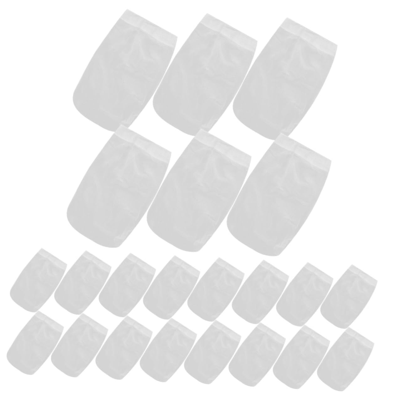 HANABASS 120piezas Calcetines De Filtración para Filtros De para Skimmer De Limpieza De Agua Protección contra Residuos y Suciedad