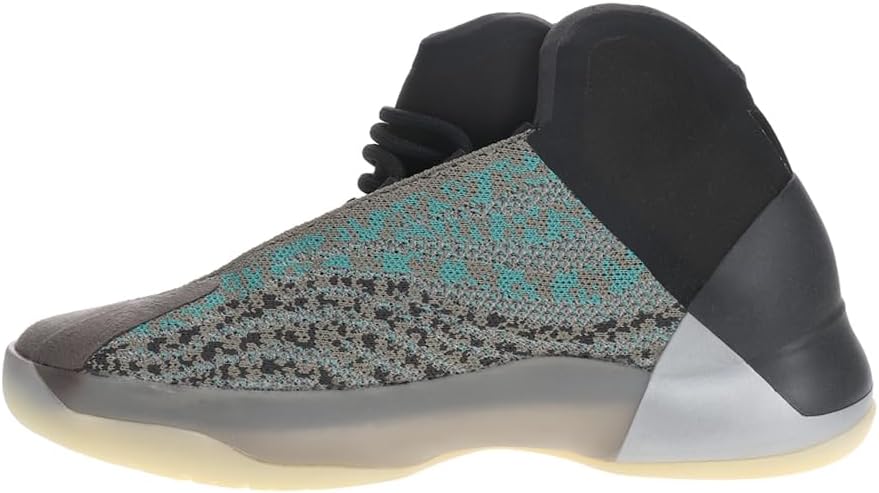 adidas Mens Yeezy Quantum Lace Up Basketball Sneakers Shoes Casual - Grey - Size 7.5 M
