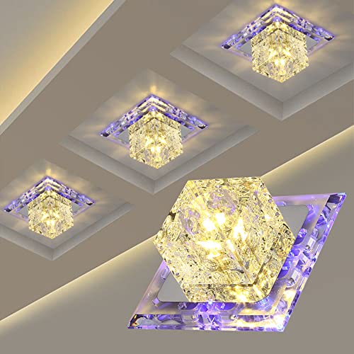 4 PCs Creative Foco de salón Luz LED en el...