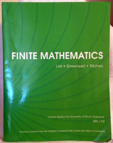 Finite Mathematics 1269372734 Book Cover