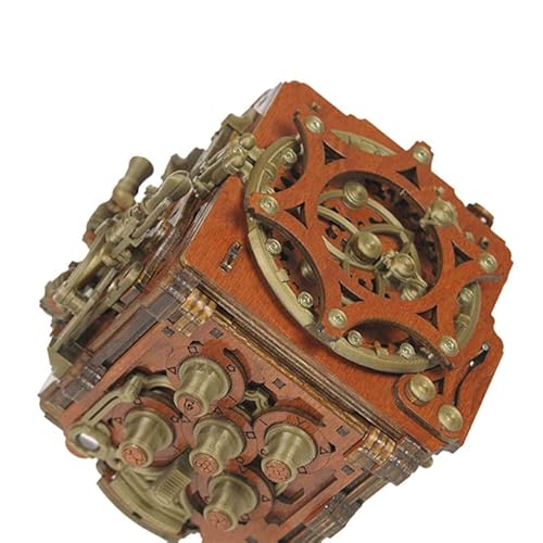 Nkd Puzzle - Mechanical 3D Puzzle For Adults - Brain Teaser - Puzzle Box - Mecanigma - Medium Level - 541 Pieces #TOP4