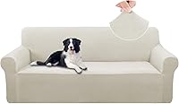 Vista 15 de U-NICE HOME Fundas de Terciopelo para Silla y Sofá Elásticas, Funda Elástica para Sofá, Protector de Muebles, Funda para Sofá para Perros