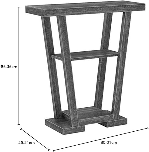 Miniatura 25 de Convenience Concepts 121399WGY Negro,Caoba,Blanco,Espresso,Mármol negro sintético/gris desgastado,Mármol blanco sintético/blanco,Gris(Weathered