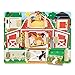 Melissa & Doug Hide & Seek Farm (Developmental Toys, Magnetic Puzzle Board, Sturdy Wooden Construction, 9 Pieces, Great Gift for Girls and Boys - Best for 3, 4, and 5 Year Olds)