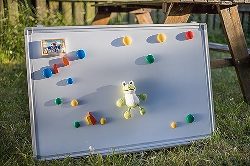 Schaffer Knuddel Mich! Magnet Kuscheltier Frosch Quark, Grün/Weiß