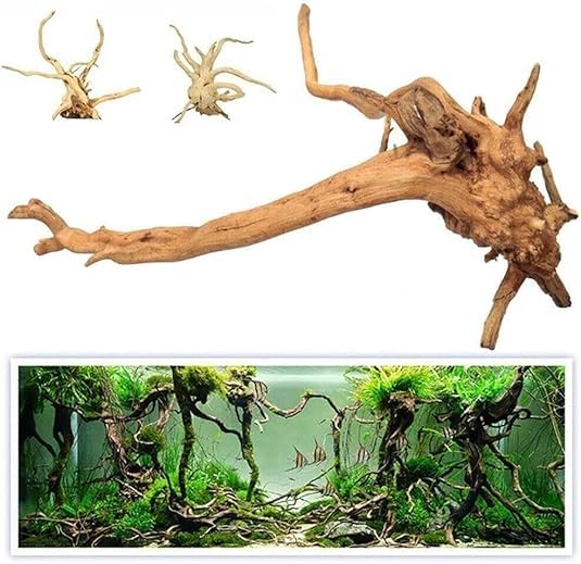 Zoo Med Tag Mopani Wood Aquarium [Set of 2] Size: 10-12'