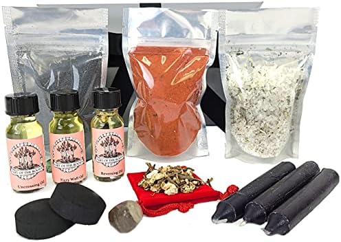 Uncrossing & Protection 3 Spell Ritual Kit for for Curses, Hexes,...