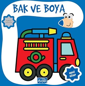 Paperback Bak ve Boya Mavi Kitap [Turkish] Book