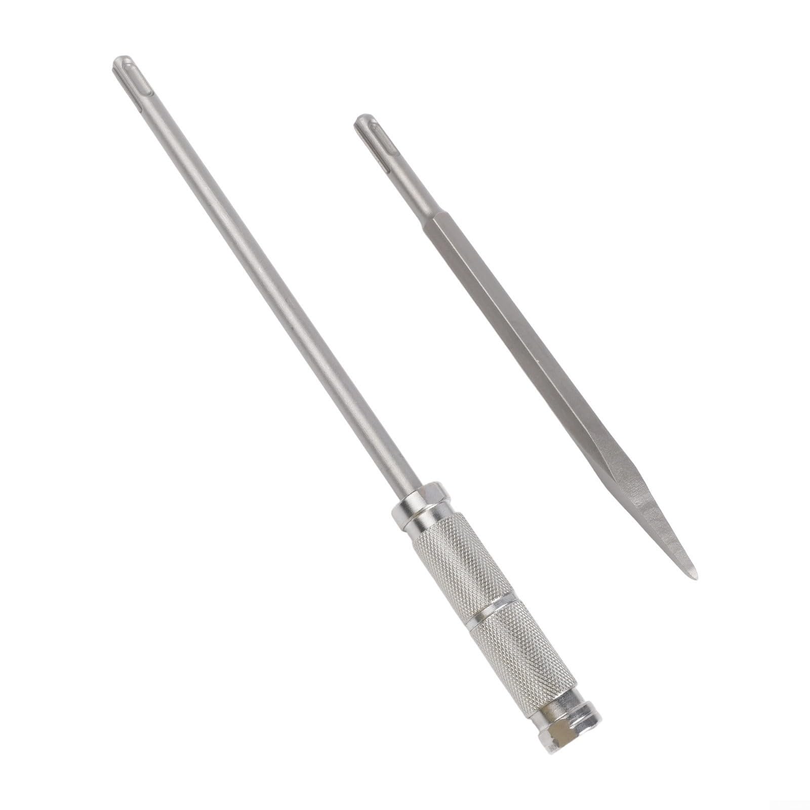 HpLive Rallonge de tige SDS PLUS de 26 cm avec adaptateur de fermeture rapide pour marteau perforateur, double tête ronde et interface Zweinut