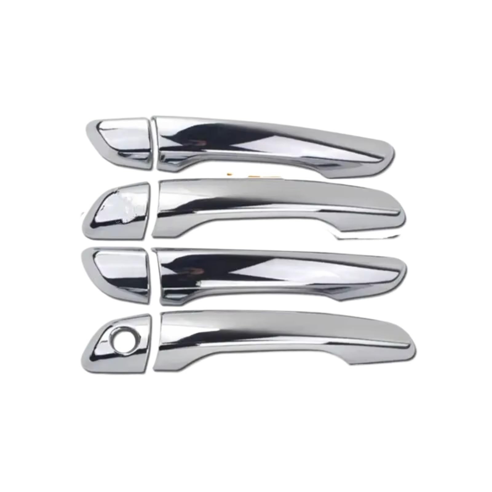 IUKMR for Hyundai for Creta Ix25 2015-2020 Chrome Door Handle Cover Cup Bowl Molding Catch Garnish Overlay Cap Car Outer Door Handle