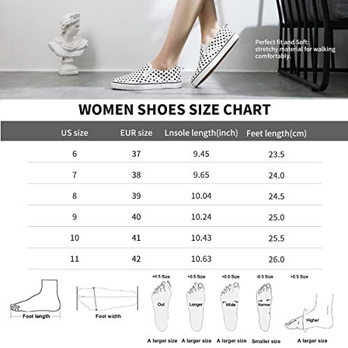Women's Canvas Slip On Sneakers Fashion Flats Shoes White Canvas Shoes (Leopard, Us8) #TOP6