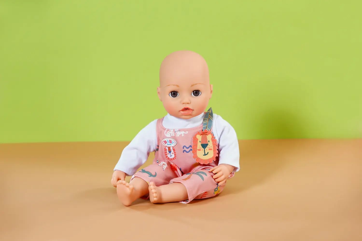 BABY born Żaba z długim rękawem i wzorami w dżungli - Wysokiej jakości akcesoria dla lalek - Odzież odpowiednia dla lalek 43 cm