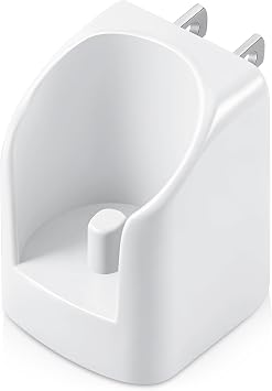 Electric Toothbrush Charger Fit for Oral B, IP67 Waterproof Wall Mounted Charging Base Plug Compatible with Braun Oral-B Vitality Pro/Pro 3 3500 Pro 2 2500 Pro 1/ iO 2 3 5 4 6/ Smart 6 7