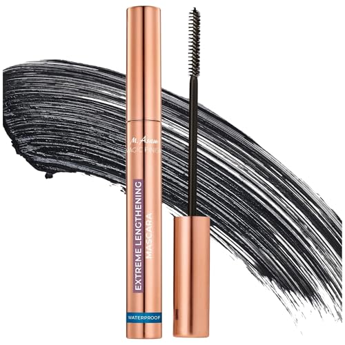 M. Asam MAGIC FINISH Extreme Lengthening Mascara Waterproof Deep Black (7ml) Wimperntusche mit Wimpernbürste für Lange Wimpern Mascara Wasserfest Schwarz für Ausdrucksstarkes Make Up