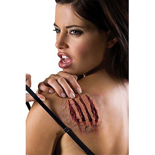 Rubie s Reel F X Love Scratch Claw Marks Kit, Red, One Size