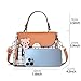 Xiaoyu Small Purses and Handbags for Women Fashion Crossbody Bag Lightweight Shoulder Bag Plaid Pattern Satchel (Brown)