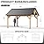 Joyside Cedar Wood Gazebo 13 x 11 ft. Wood Patio Gazebo Cedar Wood Framed Gazebo with Steel Frame Gable Roof Hardtop Gazebo for Patio, Garden, Lawns, Parties