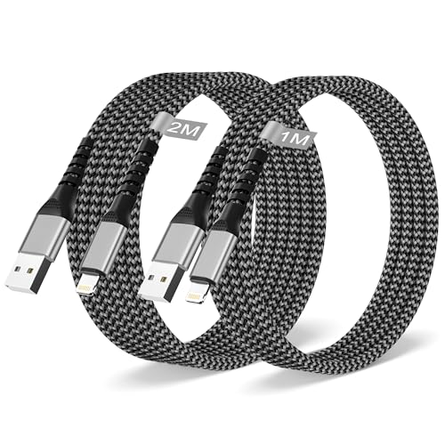 Cavo iPhone Certificato MFi: Il cavo iPhone USB è stato ufficialmente certificato Apple MFi con un chip intelligente integrato per garantire la piena compatibilità durante la ricarica e la sincronizzazione con i dispositivi Lightning e iOS, promettendo che non verrà visualizzato alcun messaggio di avviso. Funziona bene come il cavo iPhone originale Apple.
