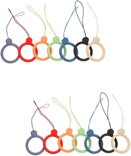 INOOMP 27 Peças Cordão De Celular Cordão De Telefone Celular Cordão De Pulso Cordão De Telefone Pulseira De Telefone Charme Trela Mais Leve Corrente De Corda Pendurada Chaveiro