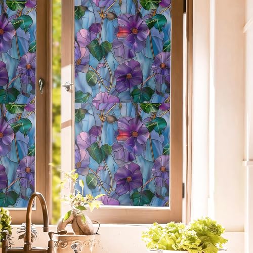 Vinilo Decorativo para Ventanas 15.7"x118" Morado miniatura 1