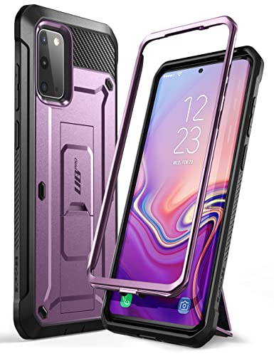 SupCase UB Pro Series Designed for Samsung Galaxy S20 / S20 5G Case (2020 Release), Full-Body Dual Layer Rugged Holster & Kickstand Case Without Built-in Screen Protector(Purple) SupCase UB Pro Series Designed for Samsung Galaxy S20 / S20 5G Case (2020 Release), Full-Body Dual Layer Rugged Holster & Kickstand Case Without Built-in Screen Protector(Purple)