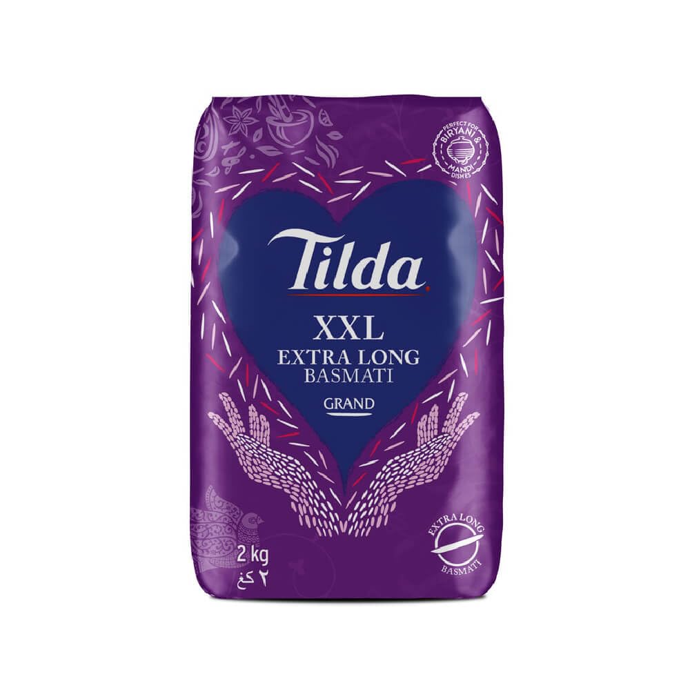 Tilda Grand Extra Long Basmati Rice, 2Kg