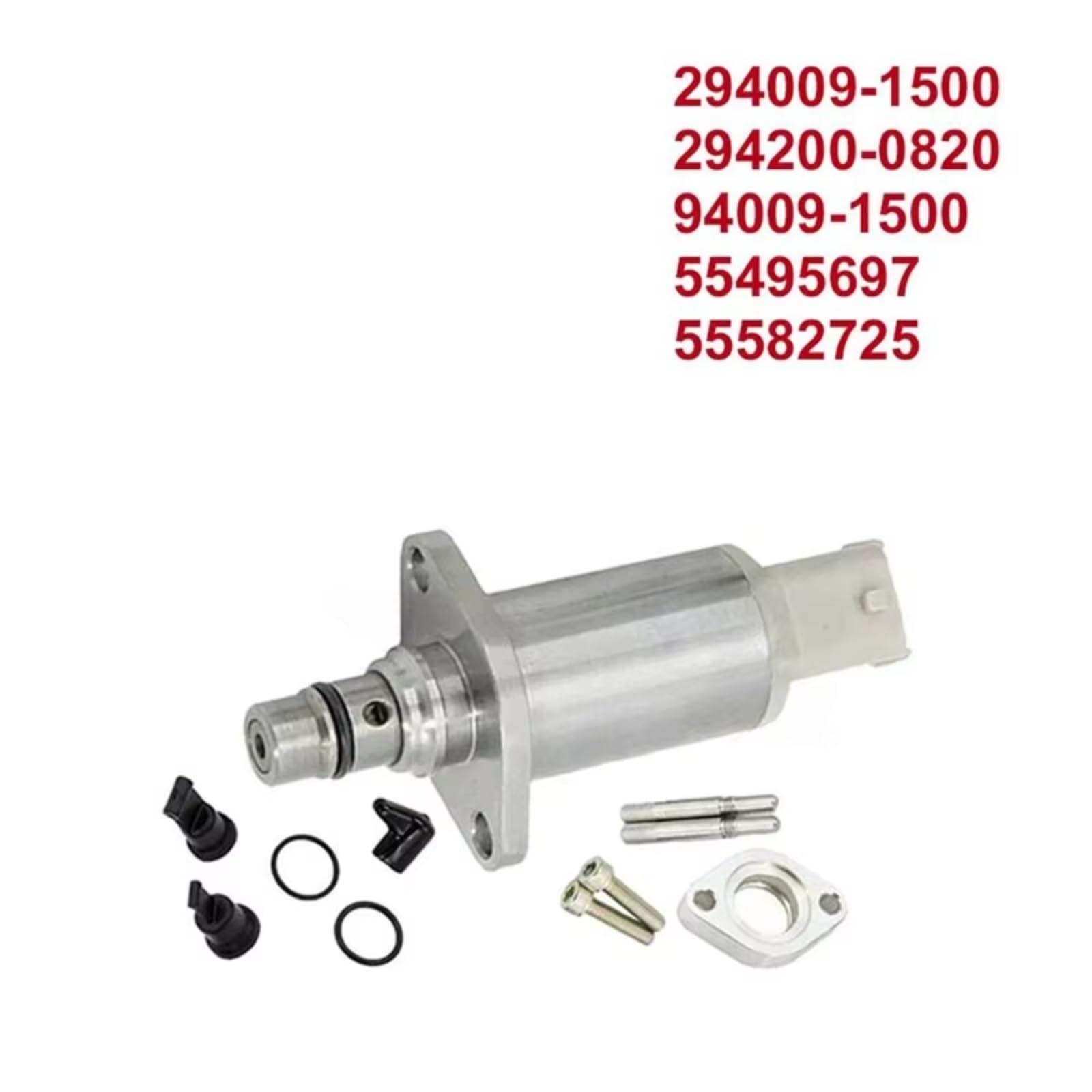 Regulador Combustible Compatible Con Chevrolet Para Gruze 1.7 D Para Trax 1.7 TD 2012-ON Válvula Control Regulador Presión Bomba Combustible Motor Automóvil 294009-1500