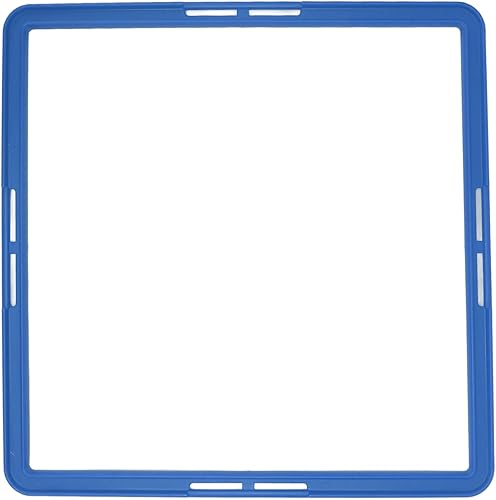 Miniatura 4 de DAUERHAFT Anillos de agilidad anillos de entrenamiento de velocidad de material PP cuadriláteros para deportes de pelota azul