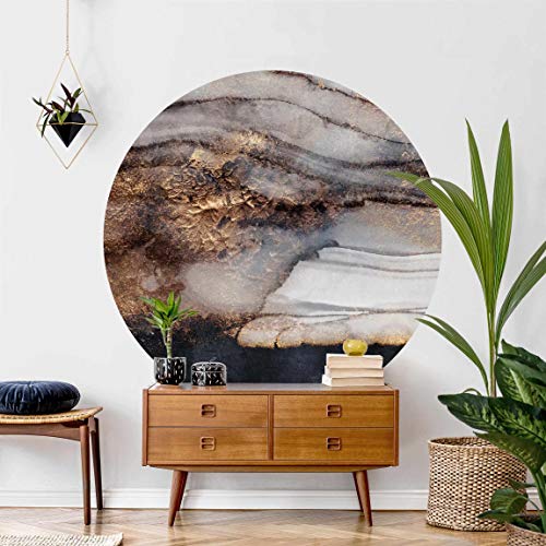 Carta da parati rotonda autoadesiva Elisabeth