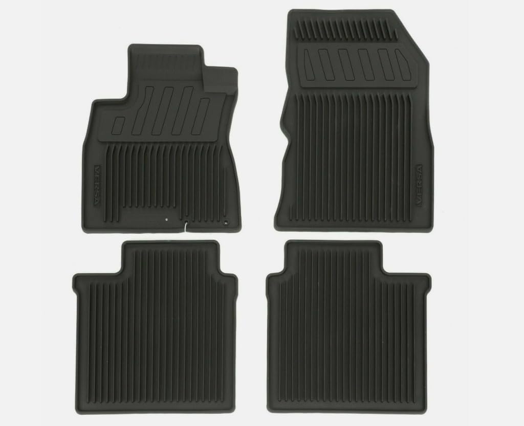 2014-2019 Versa Note All Weather Rubber Floor Mats OEM Genuine