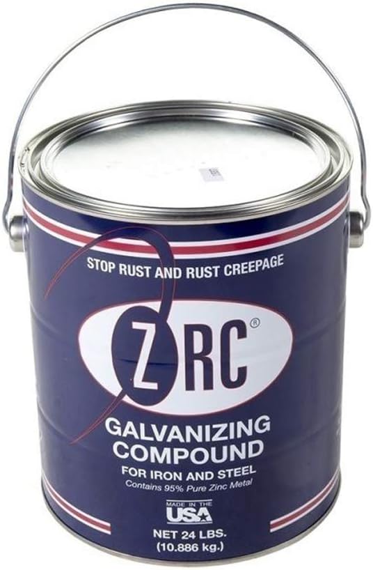 ZRC 10003 Cold Galvanizing Compound | Single Gallon | Iron and Steel Corrosion Protection | Matches Hot-Dip Galvanized Performance | Contains 95-Percent Metallic Zinc