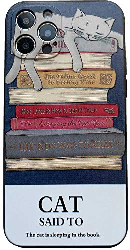 KOLOiPhone 12 Pro ケース iPhoneケース iPhone12proケース かわいい 猫 猫柄 ねこ スマホケーススマホカバー iPhone 12 Pro