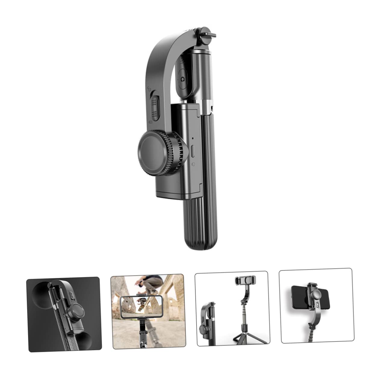 Stabilisateur 450mah de Trépied Téléphone, Portable Selfie, L08