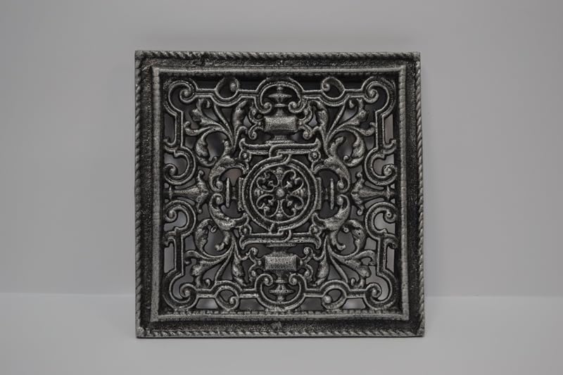 Grille d'aération en fonte Sezam pour optimiser le tirage du poêle