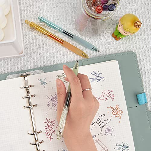 Writech Retractable Gel Pens Quick Dry Ink Pens Fine Point 0.5Mm Multicolor For Journaling, Drawing, Doodling, And Notetaking (Multicolor) #TOP6