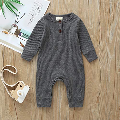 Image of Newborn Summer Baby Boy Girl Rompers Bodysuit Jumpsuit Playsuit One Piece Outfit Clothes