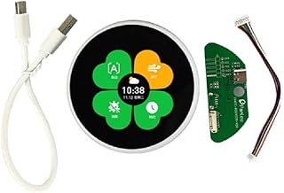FackLOxc 2 x 1 inch LCD display modules with SPI board support Bluetooth compatible IPS modules for upgrading round modules of product solution
