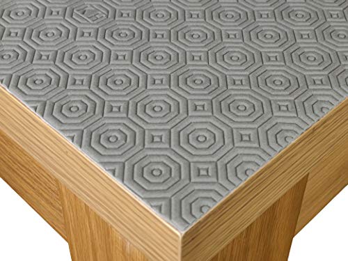Karina Home 180cm x 90cm Heat Resistant Grey Table Protector
