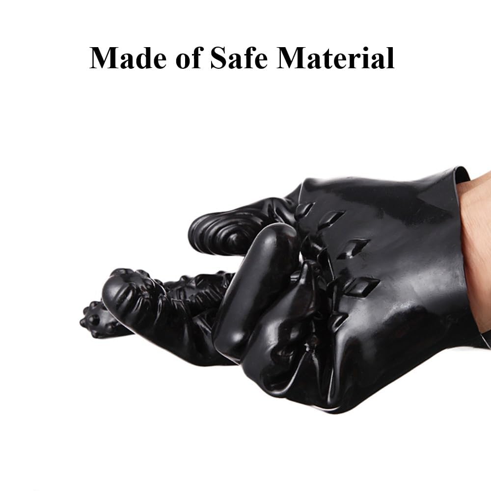 Sex-Handschuhe, Dildo, Finger Sexspielzeug G-Punkt-Massagegerät Masturbation Vagina-Stimulator Nippelmassage BDSM Dildo für Paare Frauen Lesben Männer Schwule Drogerie & Körperpflege
