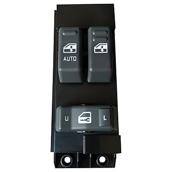 15047637 Front Left Driver Side Power Window Master Control Switch Gray