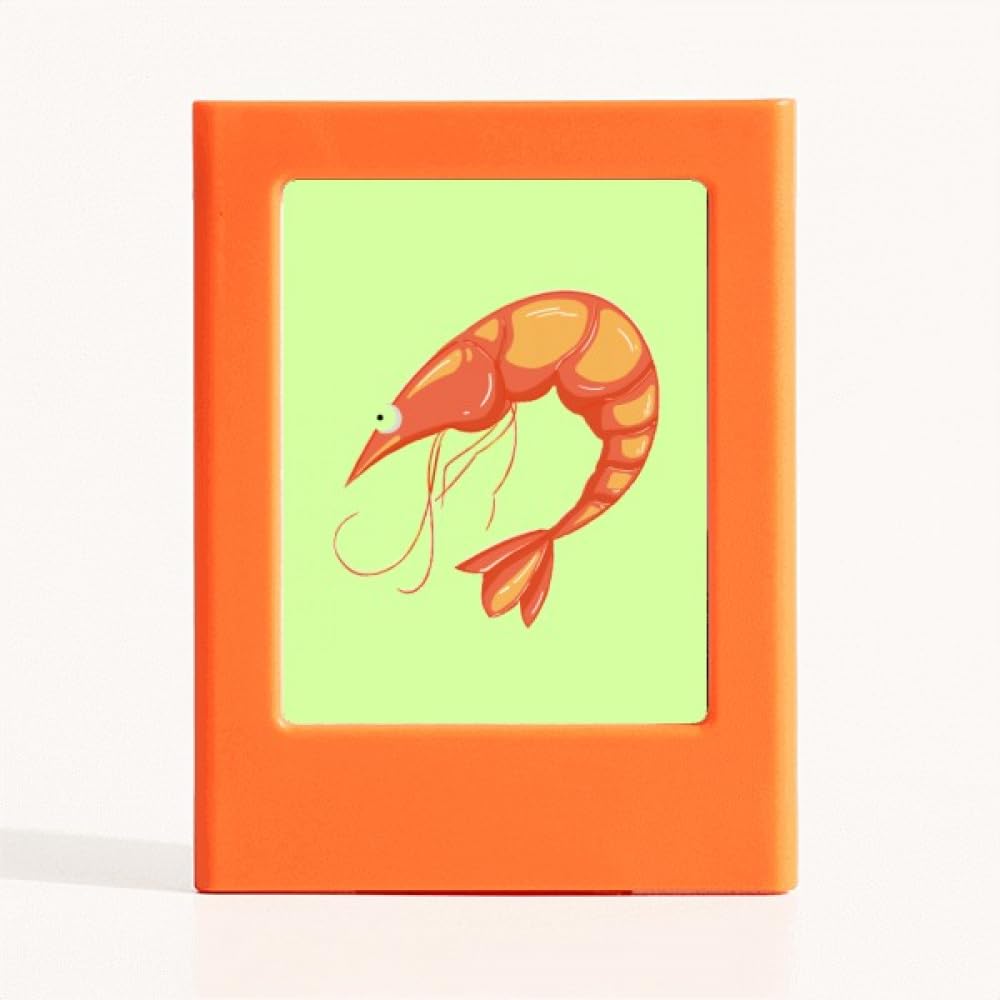 Arthropod Seafood Shrimp Prawn Magnetic Photo Picture Frame Holder 3 Inches
