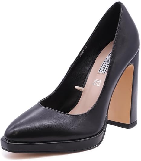 Scarpe Con Tacco Alto QUEEN HELENA - Décolleté Con Plateau, Tacco 11cm, Sintetico - Foto 4