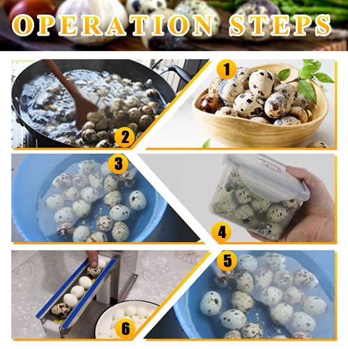 Quail Egg Peeler Machine Electric Quail Egg Peeler Sheller For Boiled Quail Egg #TOP5
