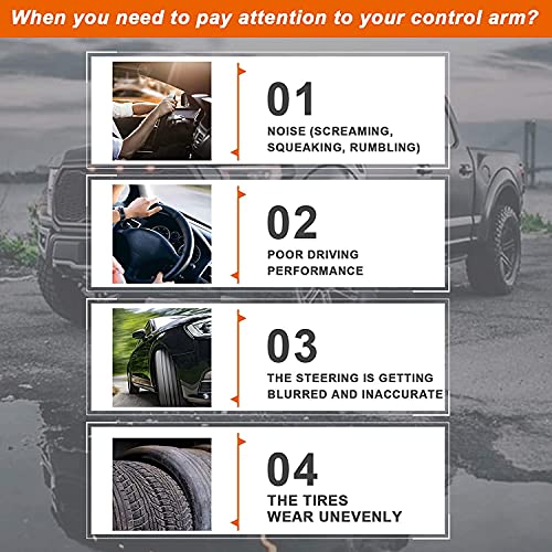 Drivestar K620325 K620326 Front Lower Control Arms W/Ball Joint, For 1999-2004 Honda Odyssey, Oe-Quality New Front Suspension Both Driver And Passenger Side #TOP5